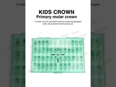 Bliższe spojrzenie: KIDS CROWN Korona zębów trzonowych pierwotnych