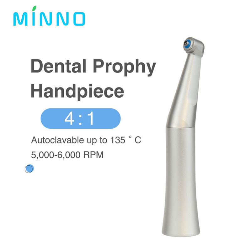 Kąt przeciwny 4:1 Powolna prędkość Prophy Handpiece E Type Connection