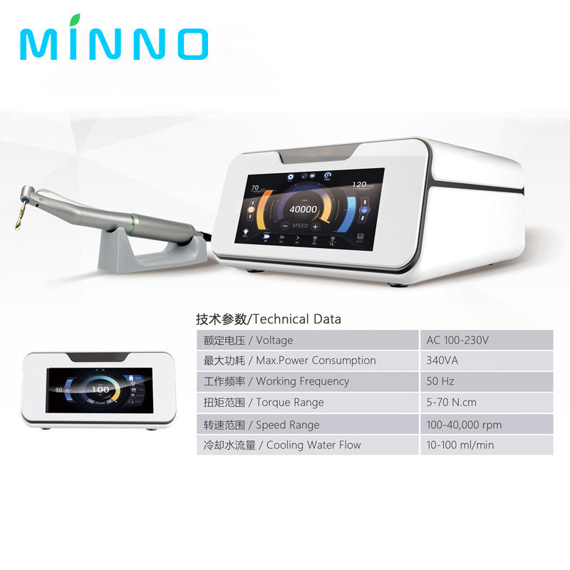 Silnik implantów stomatologicznych Full Touch Screen With 20:1 Fiber Angle Piezo Surgey Equipment Implant Machine