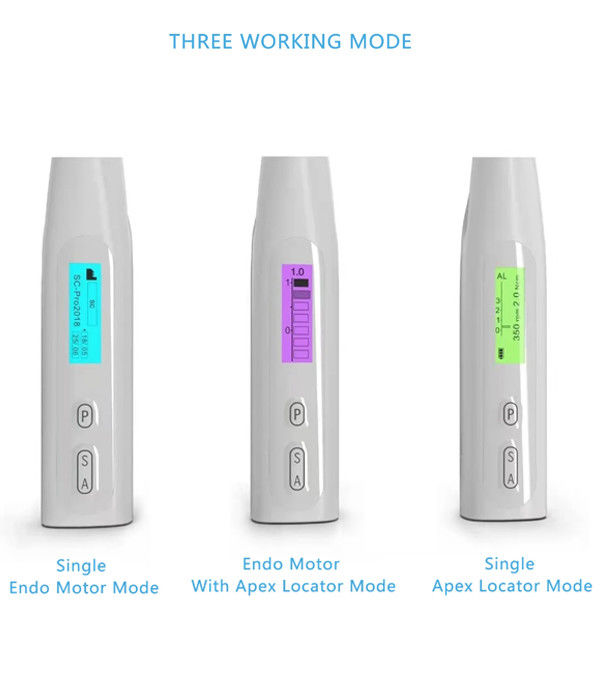 Dental Wireless Root Canal Endodontic C-Smart Mini AP Endo Motor With Apex Locator 2 w 1 Low Speed Micro Surgery Motor