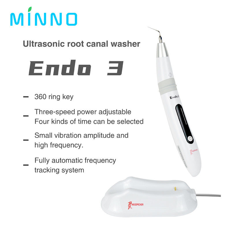 Dąbnik Endo 3 UItrasonic Activate LED Dental Wireless Activator Urządzenie ultradźwiękowe Dwuwarstwowe Endodontic Root Canal Ir