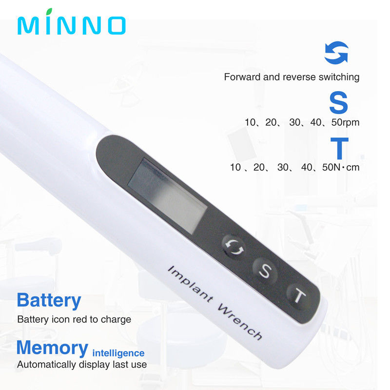 Zębowy bezprzewodowy 360° obracający się mini klucz momentu obrotowego od BetterWay Motor X dla implantów endodontycznych