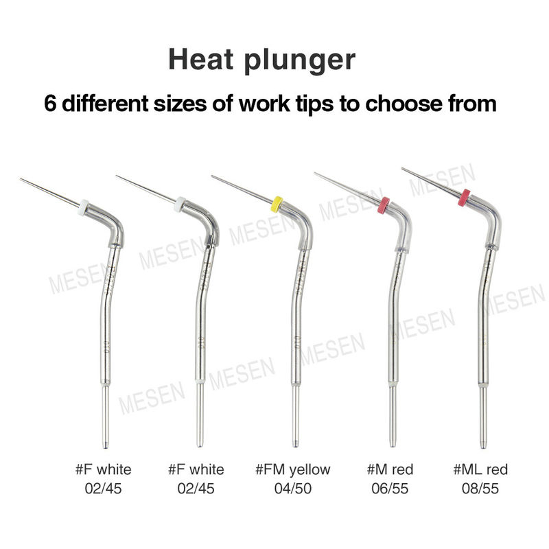 C-FILL Dental Obturation Gun Needles Obturation gun needles tips 4 sztuk Wysokiej Jakości Dental Cordless Gutta Percha Obturation Gun and Pen Use Needles